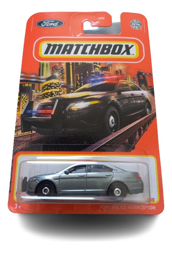 Auto Ford Police Interceptor  - Matchbox