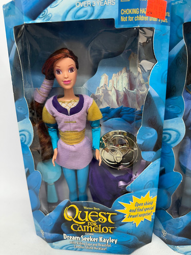 Quest For Camelot Kayley Y Garret Muñecos Barbie (Usado)