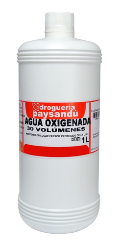 Agua Oxigenada 30 Vol. 1 L