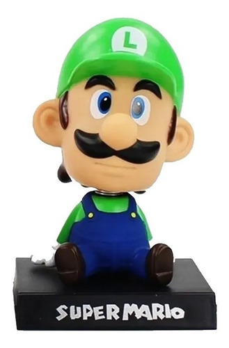 Figura Mario O Luigi Bros Cabezon Para Coche