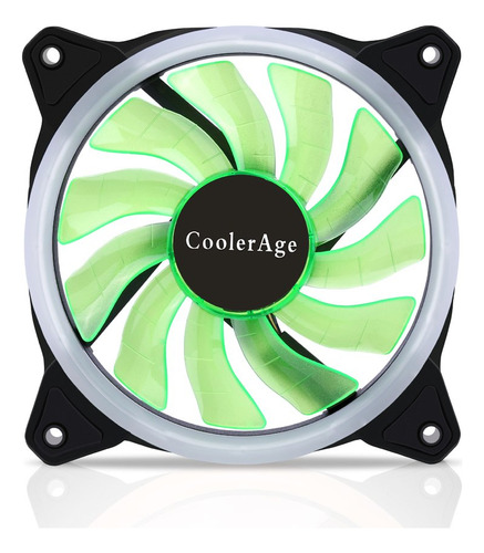 Coolerage Cooler Computadora Led Ventilador Refrigeracion Mm