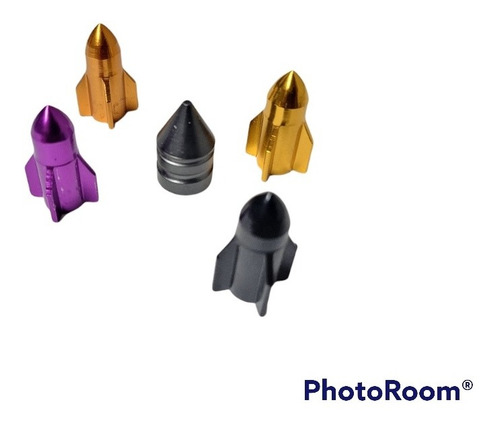 Imagen 1 de 7 de Set De Tapon De Valvula Pivote Univ Moto 5 Pz