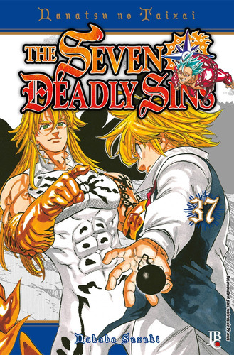 THE SEVEN DEADLY SINS - VOL. 37, de Suzuki, Nakaba. Japorama Editora e Comunicação Ltda, capa mole em português, 2020