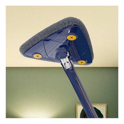Limpador De Parede E Lavador De Teto De Carro Azul
