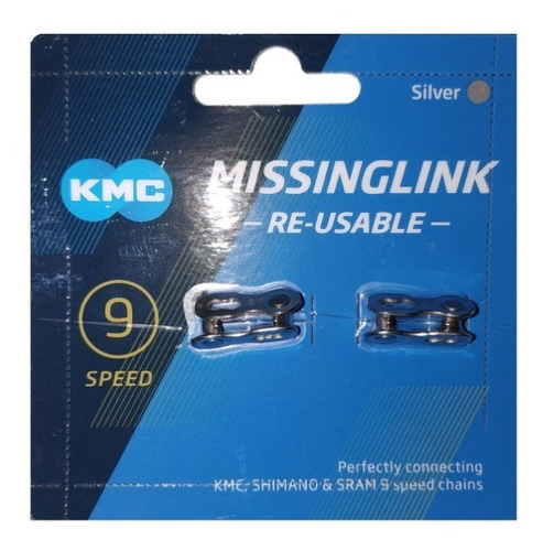 Conector Cadena Missinglink Kmc 9 Vel P/shimano Y Kmc