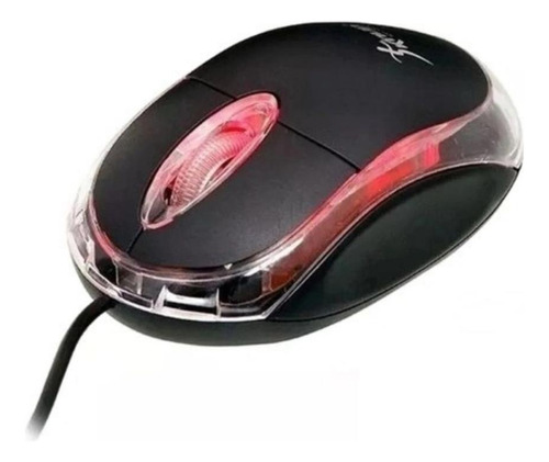 Mouse Óptico Usb 1200 Dpi Preto Kp-m611 Knup