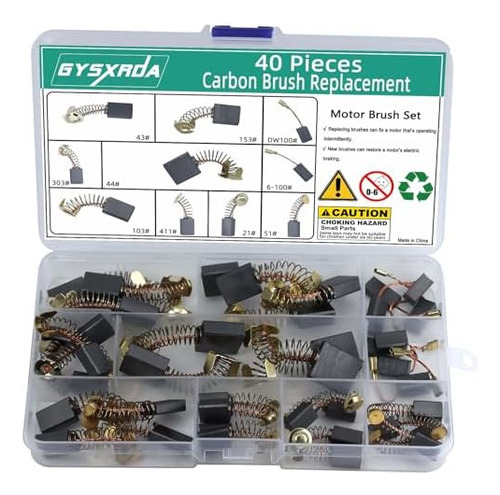 Juego De Cepillos De Carbón Para Motor Eléctrico, Paquete De