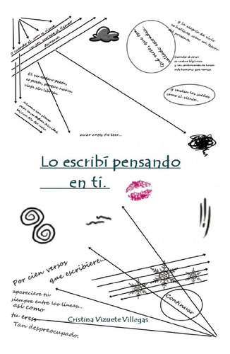 Lo Escribi Pensando En Ti, De Cristina Vizuete Villegas. Editorial Bubok Publishing En Español