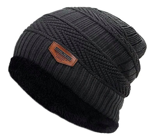  Beanie Kast.pe Gorro Chullo Con Polar Abrigador - Plomo