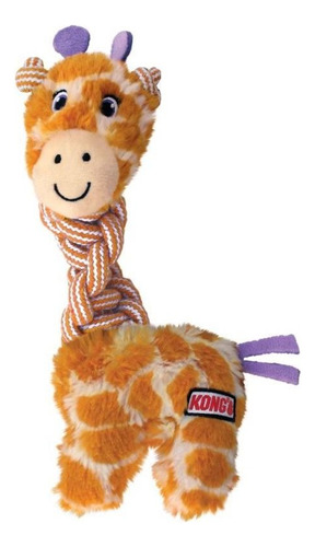 Jirafa Kong Snots Squeaks Juguete Chico Para Perro
