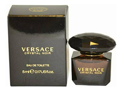 Versace Crystal Noir By Versace For Women 5 Ml Edt Splash