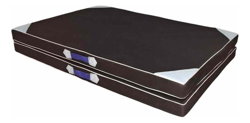 Colchoneta Deportiva Tela Lona Oxford 150x50x5cm /ejercicio Color Negro