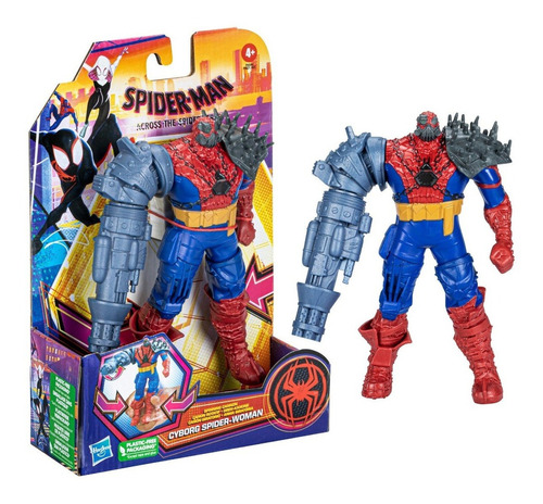 Figura De Acción Cyborg Spider-woman Marvel Spider-man 4