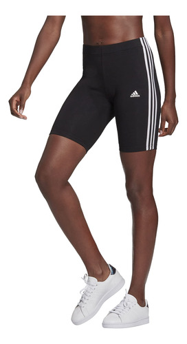 Adida Pantalon Corto Ciclismo Essentials 3 Raya Para Mujer