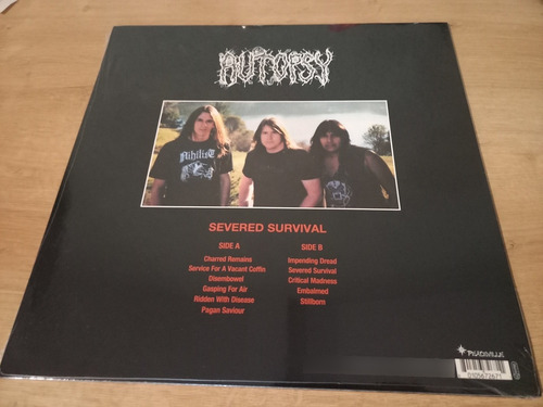 Autopsy Severed Survival Lp ¿ Master ¿ Grave ¿