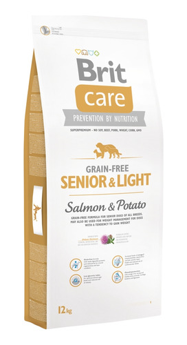 Brit Care Senior & Light Salmón 12kg