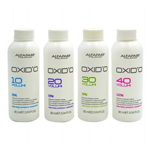 Peroxido Oxigenta Alfaparf 90ml - mL a $67