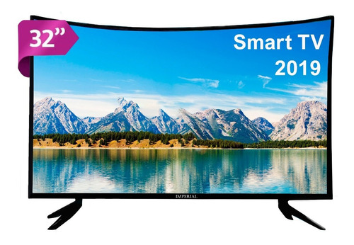Tv Led Smart Curvo 32  Hd Imperial 32cu4100s Señal Digital
