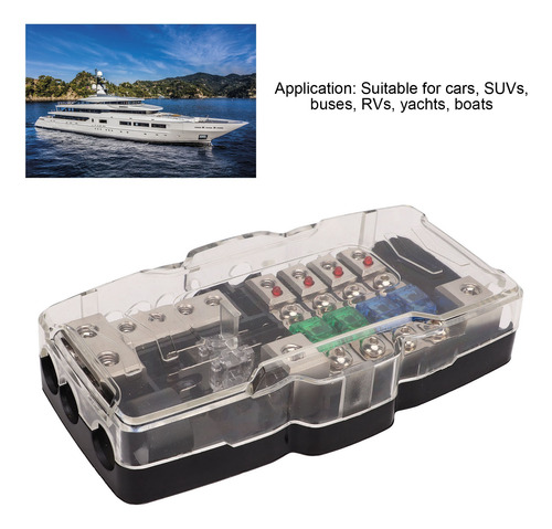 Portafusibles De Audio Para Coche, Portafusibles Estéreo Anl