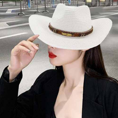 Sombreros Retro De Vaquero Para Mujer, Para Montar A Caballo
