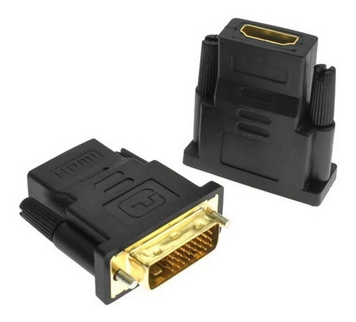 Adaptador Convertidor Hdmi Hembra A Dvi  24+1  Macho