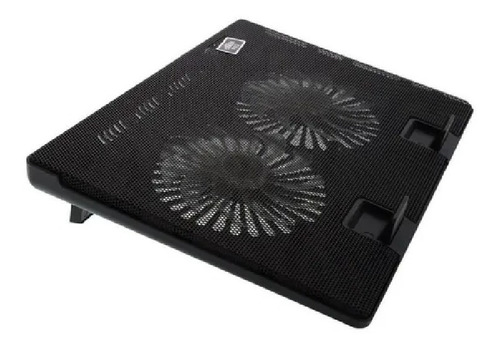 Cooling Pad Usb Base Para Notebook 2 Ventiladores Con Leds