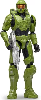 Halo Figura Articulada 30cm Con Rifle Master Chief Lelab