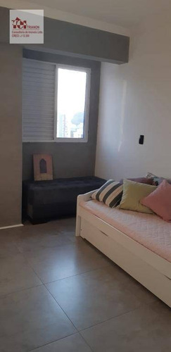 Imagem 4 de 15 de Apartamento Com 3 Dormitórios À Venda, 101 M² Por R$ 663.000,00 - Santa Maria - São Caetano Do Sul/sp - Ap3229