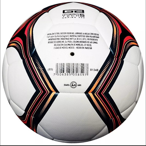Imagen 2 de 2 de Balon Futbol Voit Hibrido Sector Amateur No.3, 4 O 5