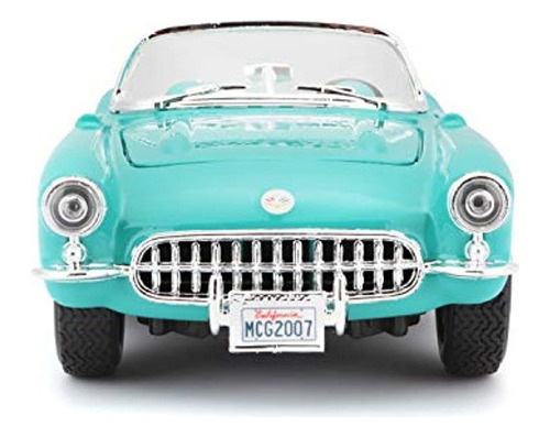 Maisto 1:24 Escala 1957 Chevrolet Corvette Diecast Vehiculo
