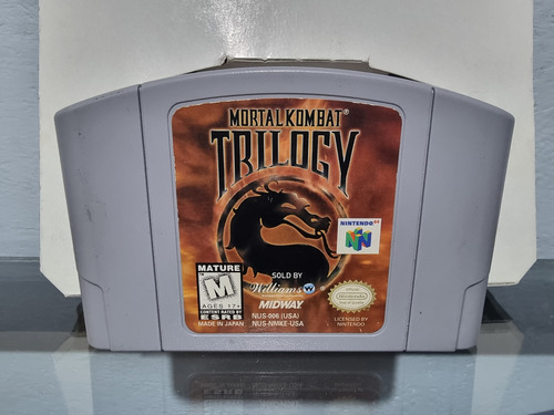 Mortal Kombat Trilogy - Nintendo 64 Completo Caja Original (Usado)