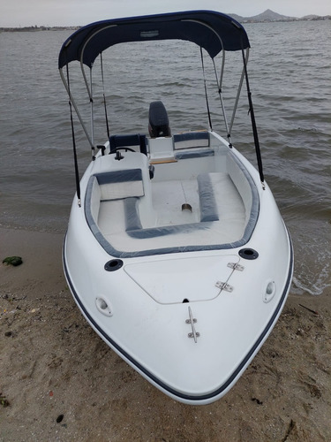 Lancha 16 Pés Rs 160 Com Motor Mercury 50 Hp 2t Elo 0km