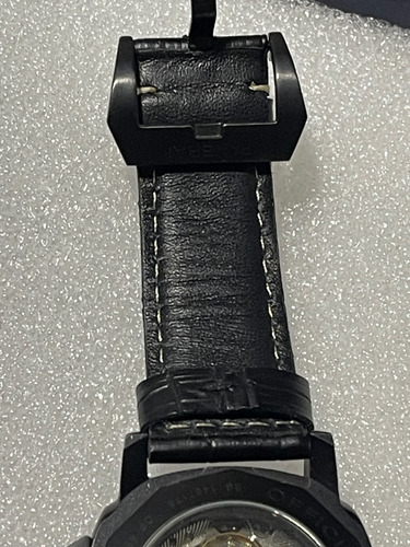 Reloj Panera.i Lumino.r 3 Days 1950 Gmt 44mm Automático Negr Negro Negro Negro (Usado)
