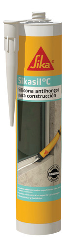 Sikasil C Sellador De Silicona Sika Para Construccion 280ml 