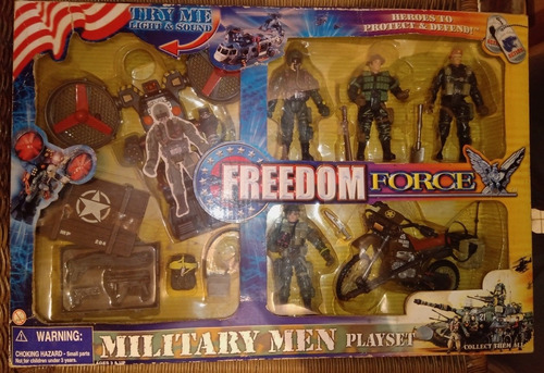 Figuras Soldados Militares Freedom Force, Chap Mei, No Gijoe