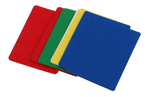 10x Tarjetas Cortadas Multicolor Juegos De Dados Para Juegos