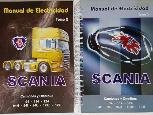 Manual Electricidad Scania Y Mercedes  Benz 5 Tomos
