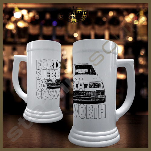 Chopp Plastico Cerveza | Ford #339 | Xr3 / Xr4 / V8 / Ghia / St / Rs / Futura / Sprint / Gt / Shelby / Birra / Mustang