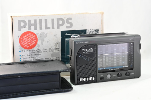 Radio Philips 12 Bandas Compacta Años 90