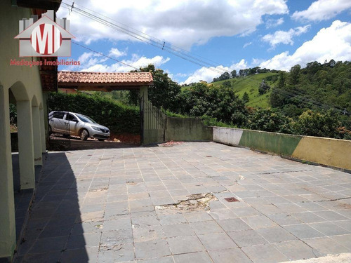 Linda Chácara Com Lago, Piscina, Espaço Gourmet, Pomar E Linda Vista À Venda, 4500 M² Por R$ 450.000,00 - Pinhalzinho/sp - Ch0636
