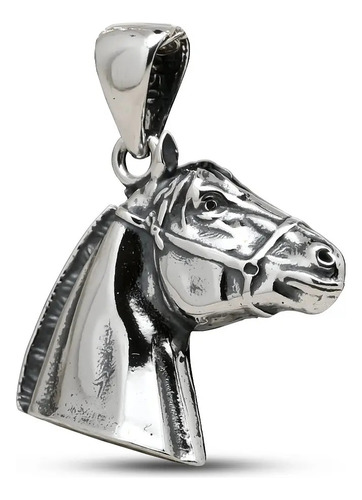 Colgante Caballo Corralero Chileno, Plata Fina ( Mediano )