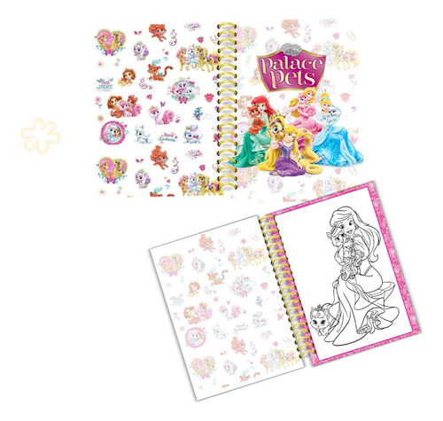 Libro Para Colorear Palace Pets
