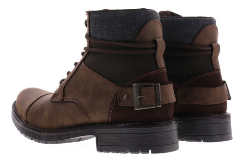 Imagen 4 de 4 de Botas Para Hombre Tacticas Industriales Cafe Erez