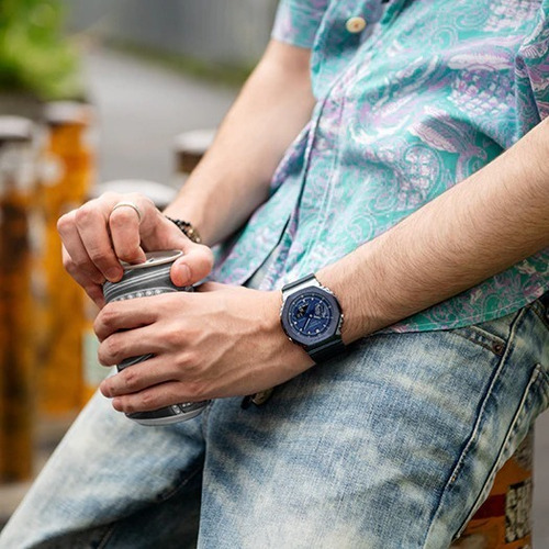Imagen 6 de 6 de Reloj Casio G-shock Youth Gm-2100n-2acr