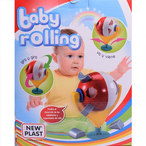 Baby Rolling Con Sopa Juego Didáctico De Encastre New Plast