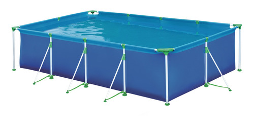 Imagen 1 de 10 de Pileta Lona Estructural Rectangular 6200 Mor Cuotas