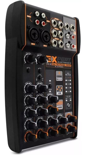 Imagem 2 de 5 de Mesa Som Automotivo 12v Expert Mx-2 Stéreo Ent Aux Microfone