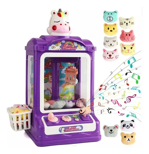 comprar Juguete Mini Maquina Saca Peluche Garra Premio Claw Machine