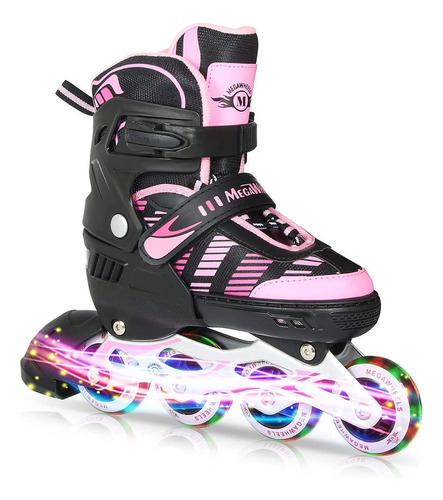 Patines Megawheels  En Línea Ajustables Para Niños,  Par Ptn