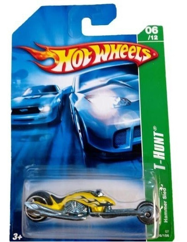 Hot Wheels Hammer Sled Colección Treasure-hunt 2007 Nuevo